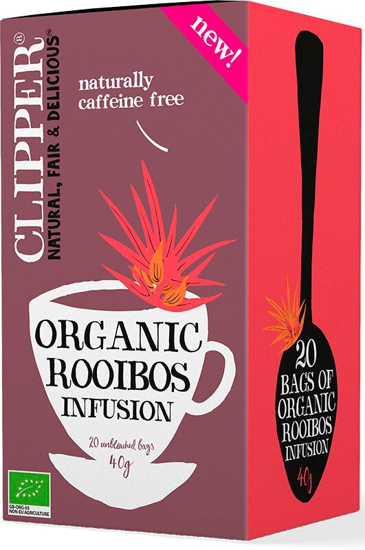 Clipper Rooibos-tee, luomu, 20 ps