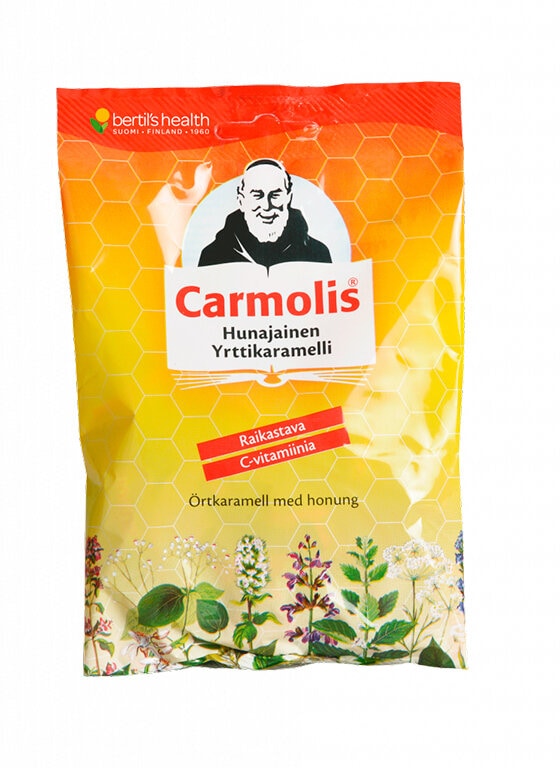 Carmolis Hunajainen Yrttikaramelli