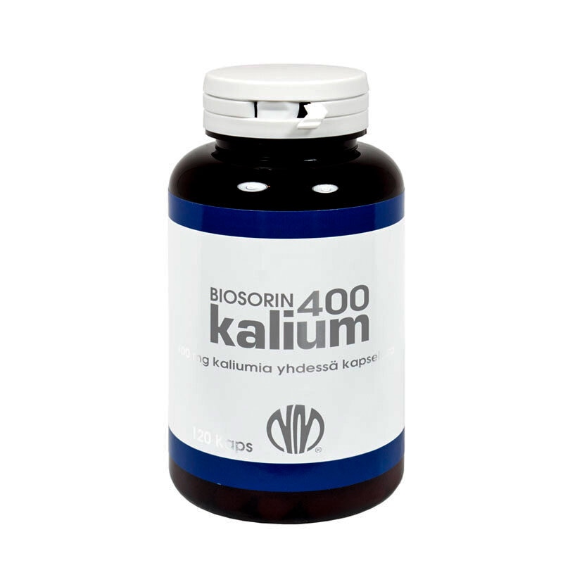 Biosorin Kalium 400 mg 120 kaps