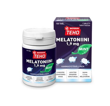 Teho Melatoniini Mint 1,9 mg