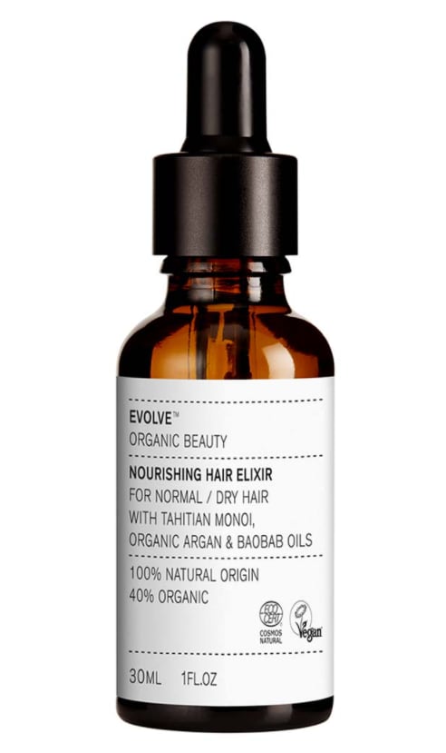 Evolve Organic Beauty Nourishing Hair Elixir Kosteuttava Hiusseerumi