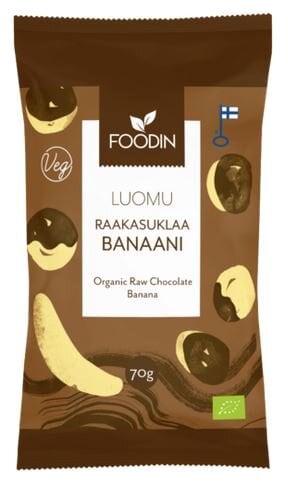 Raakasuklaabanaani luomu