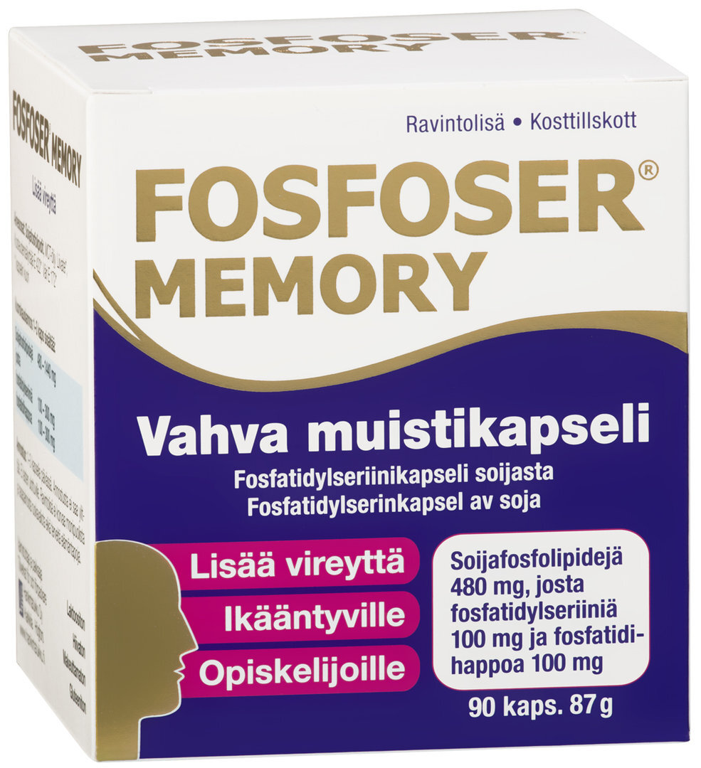 Fosfoser Memory fosfatidylseriinikapseli