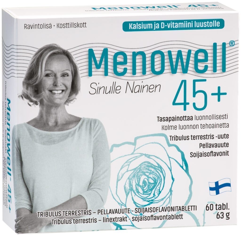 Menowell 45+, valmiste naisten hyvinvointiin