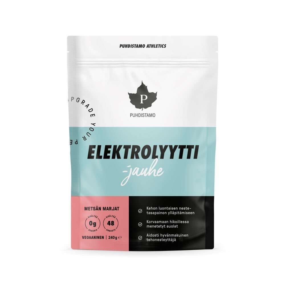 Puhdistamo Elektrolyyttijauhe - Metsän marjat