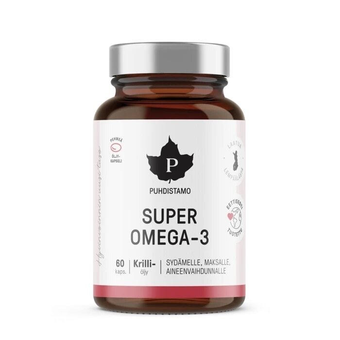 Puhdistamo Super Omega-3 60 kaps 