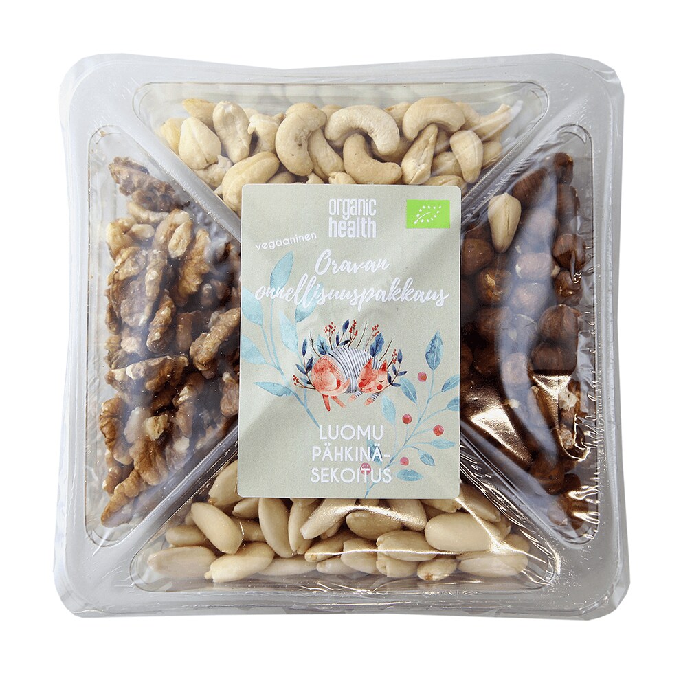 Luomu Oravan Onnellisuuspakkaus 300g Organic Health