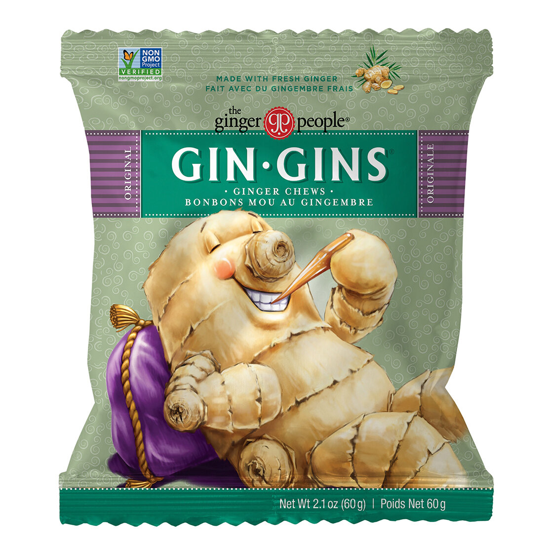 Ginger People Original Chews inkiväärikaramellit