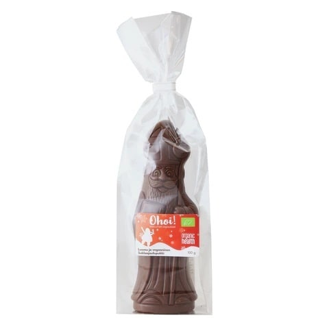 Suklaajoulupukki vegaaninen, luomu