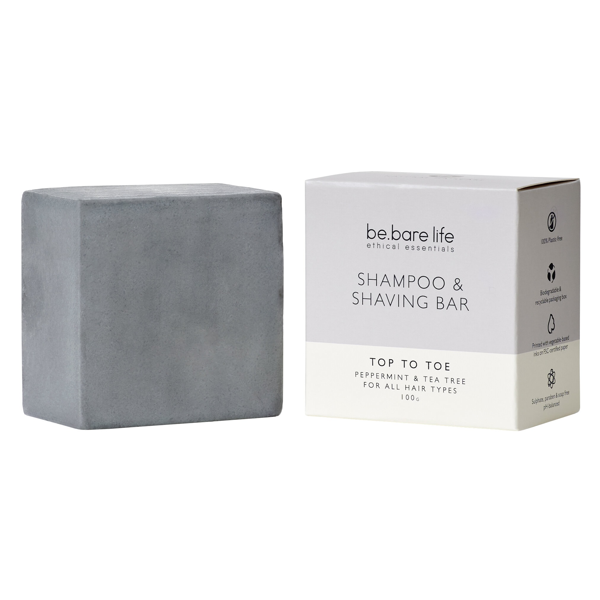 Top To Toe -shampoopala & sheivaussaippua