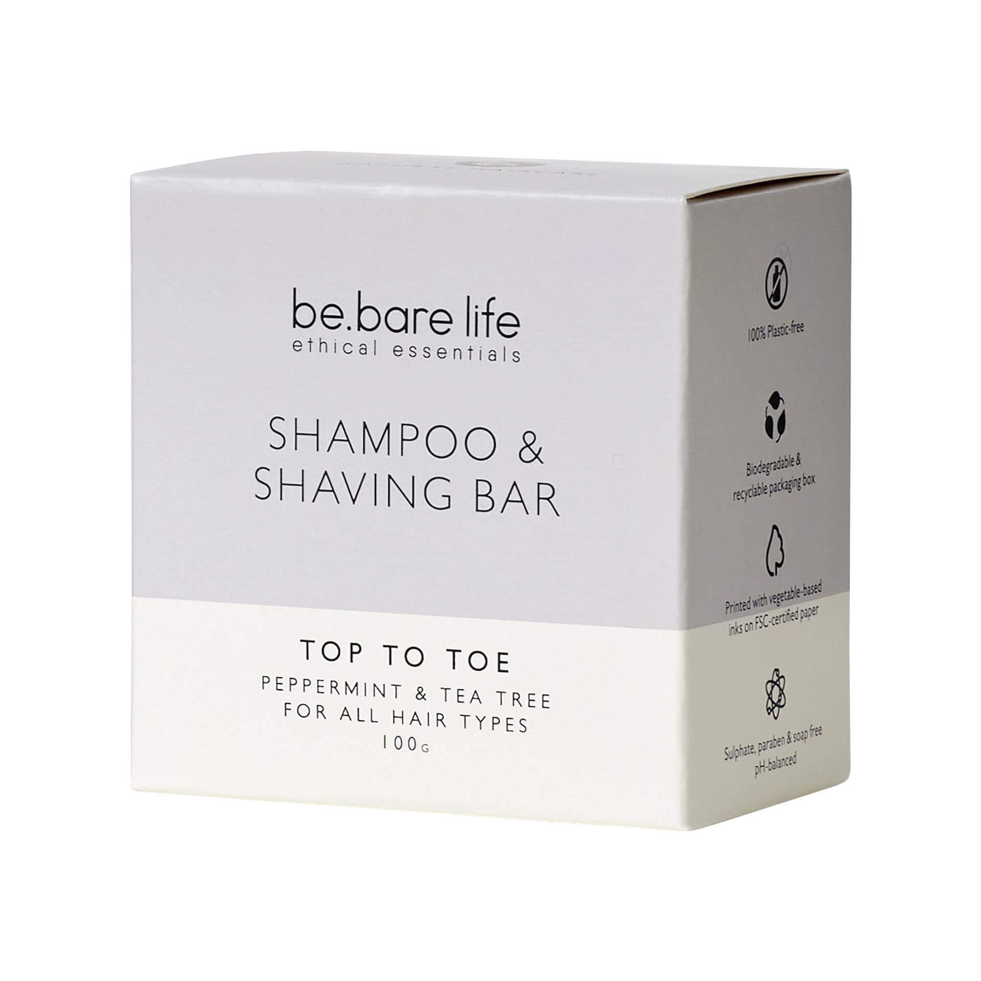 Top To Toe -shampoopala & sheivaussaippua