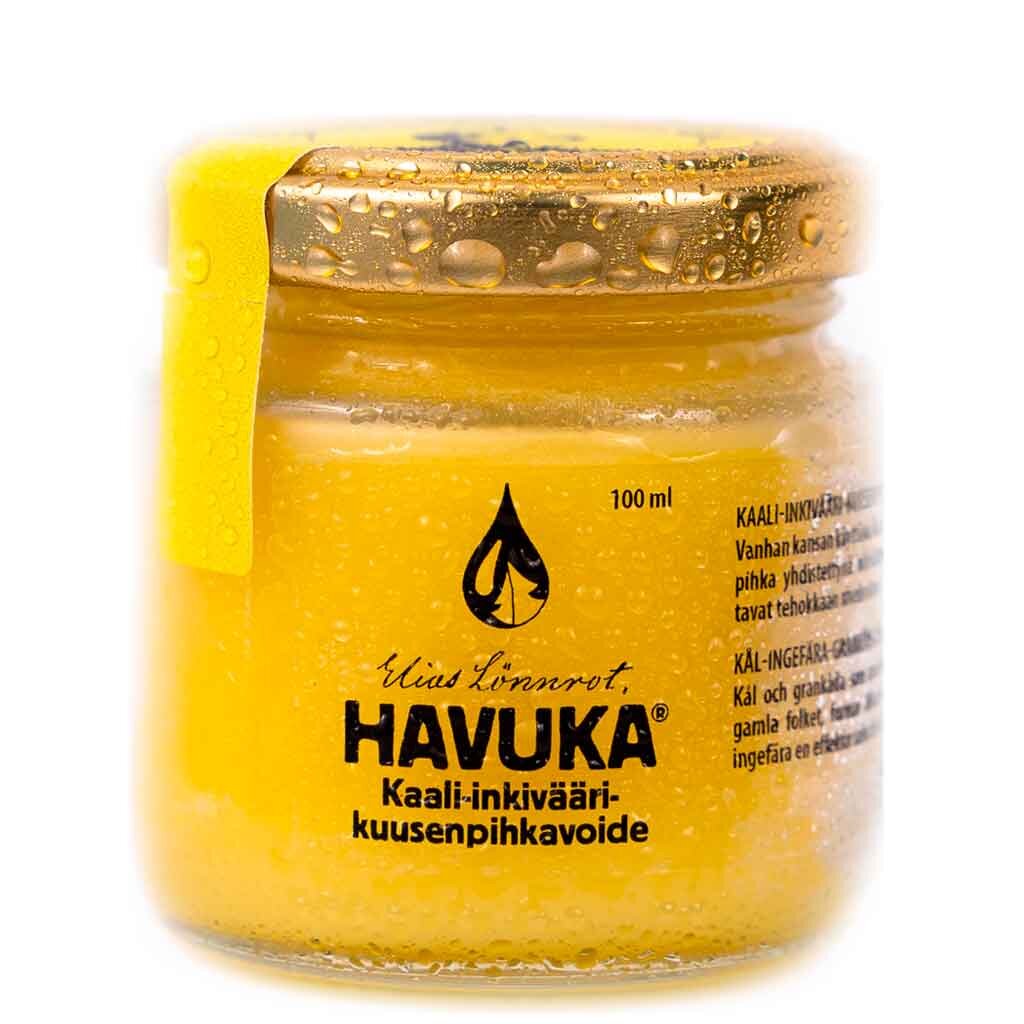 Kaali-inkivääri kuusenpihkavoide