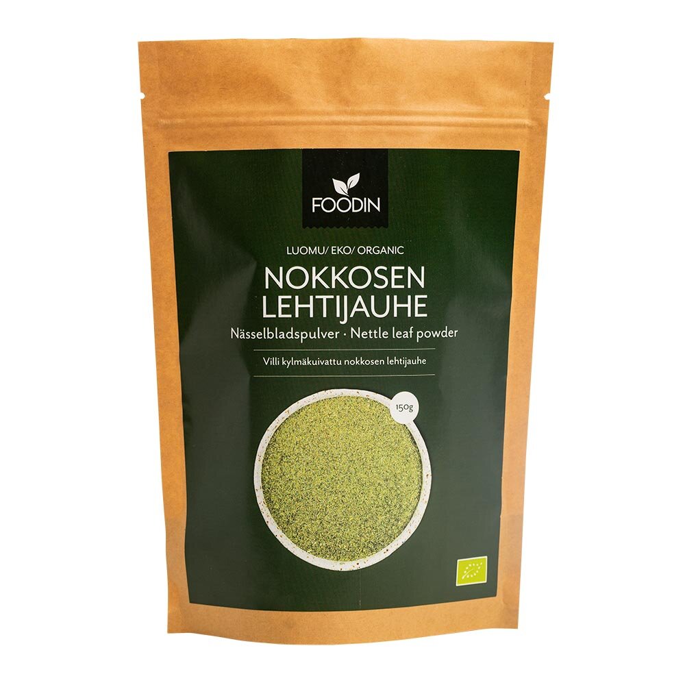 Nokkosen lehtijauhe, luomu