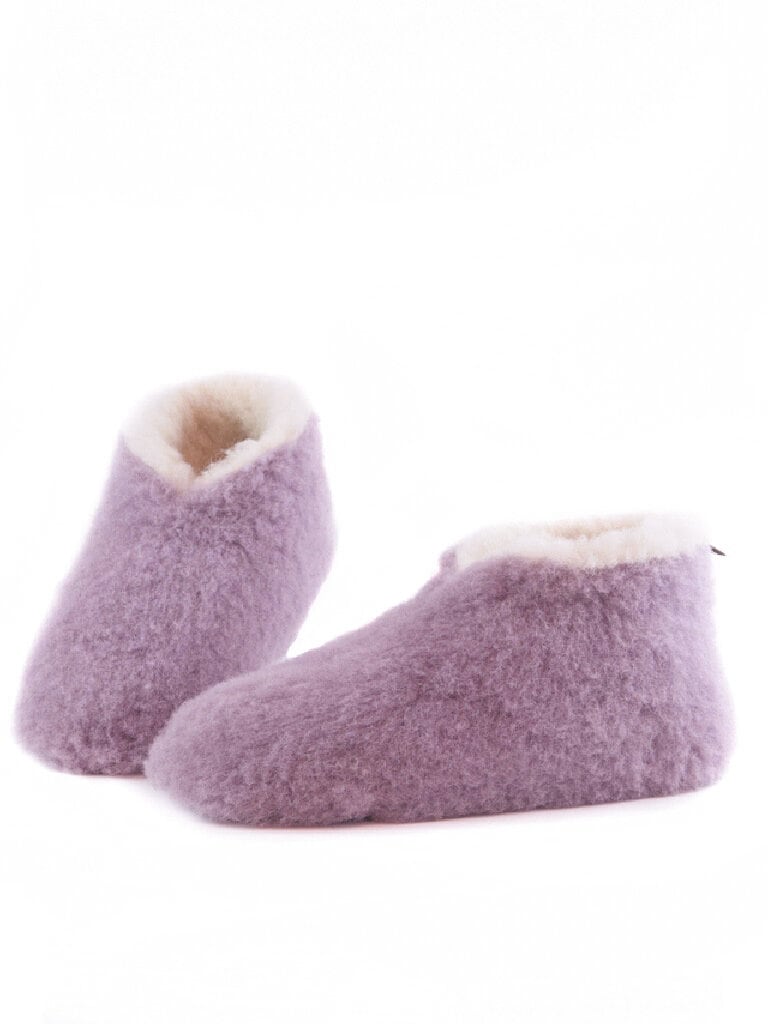 Lampaanvillatossut Skiper, vaalea violetti