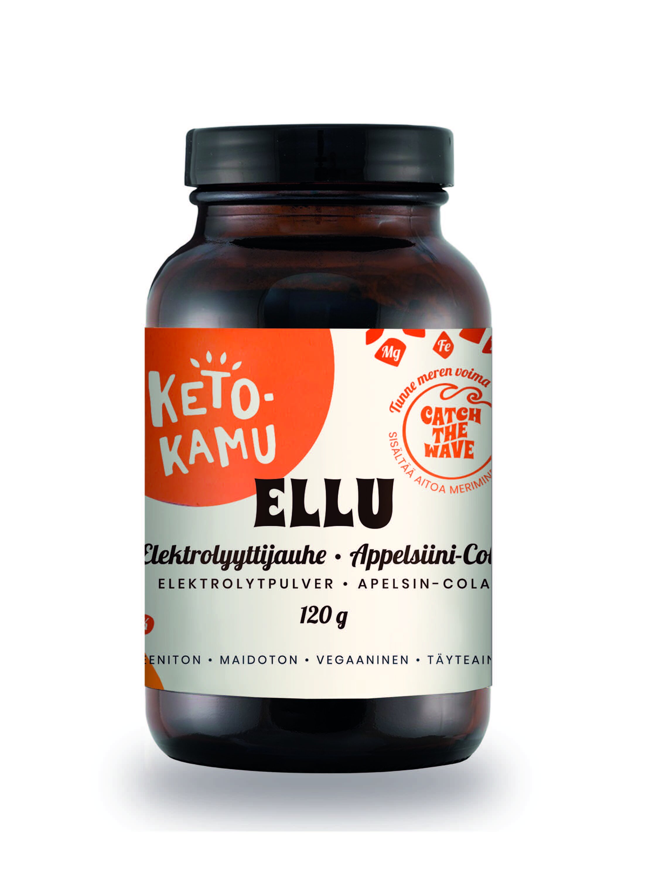 Ellu appelsiini-cola elektrolyyttijauhe