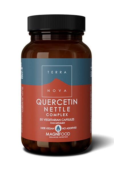 Terranova Quercetin Nettle Complex Kversetiini & Nokkonen ravintolisä 50 kaps