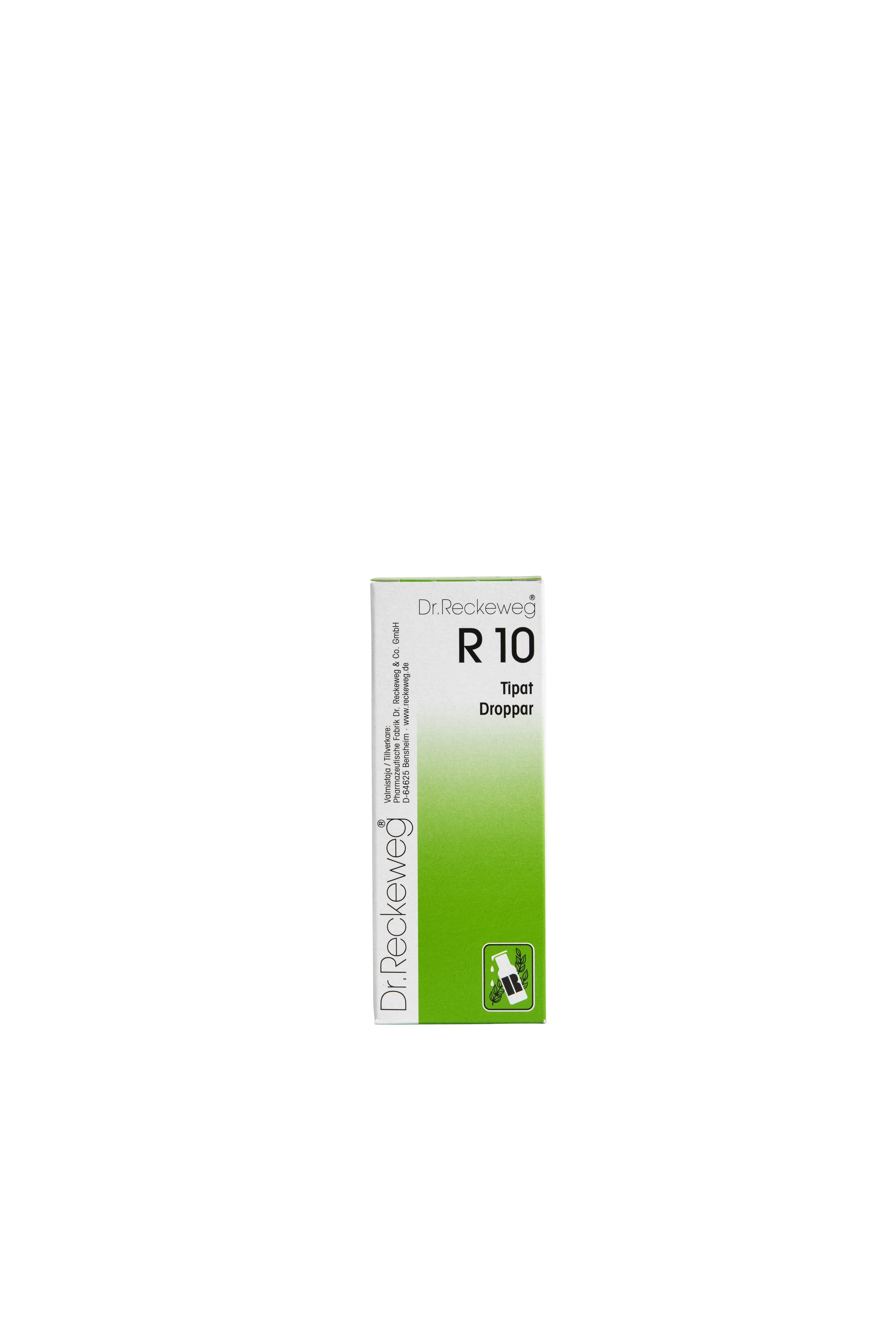 DR. RECKEWEG R10 -tipat