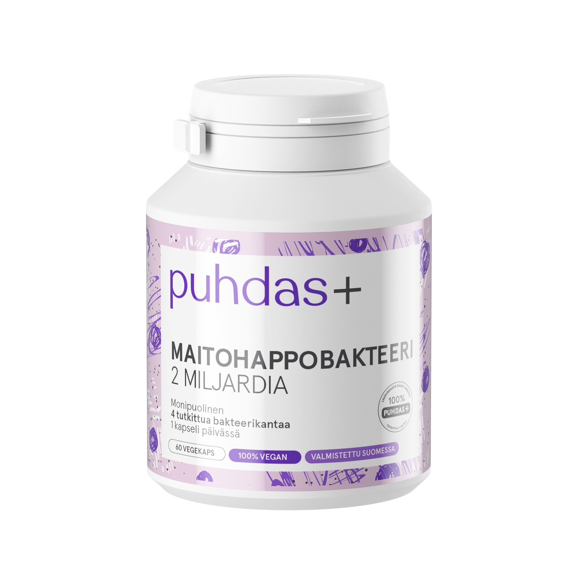 Puhdas+ Maitohappobakteeri 2 miljardia 