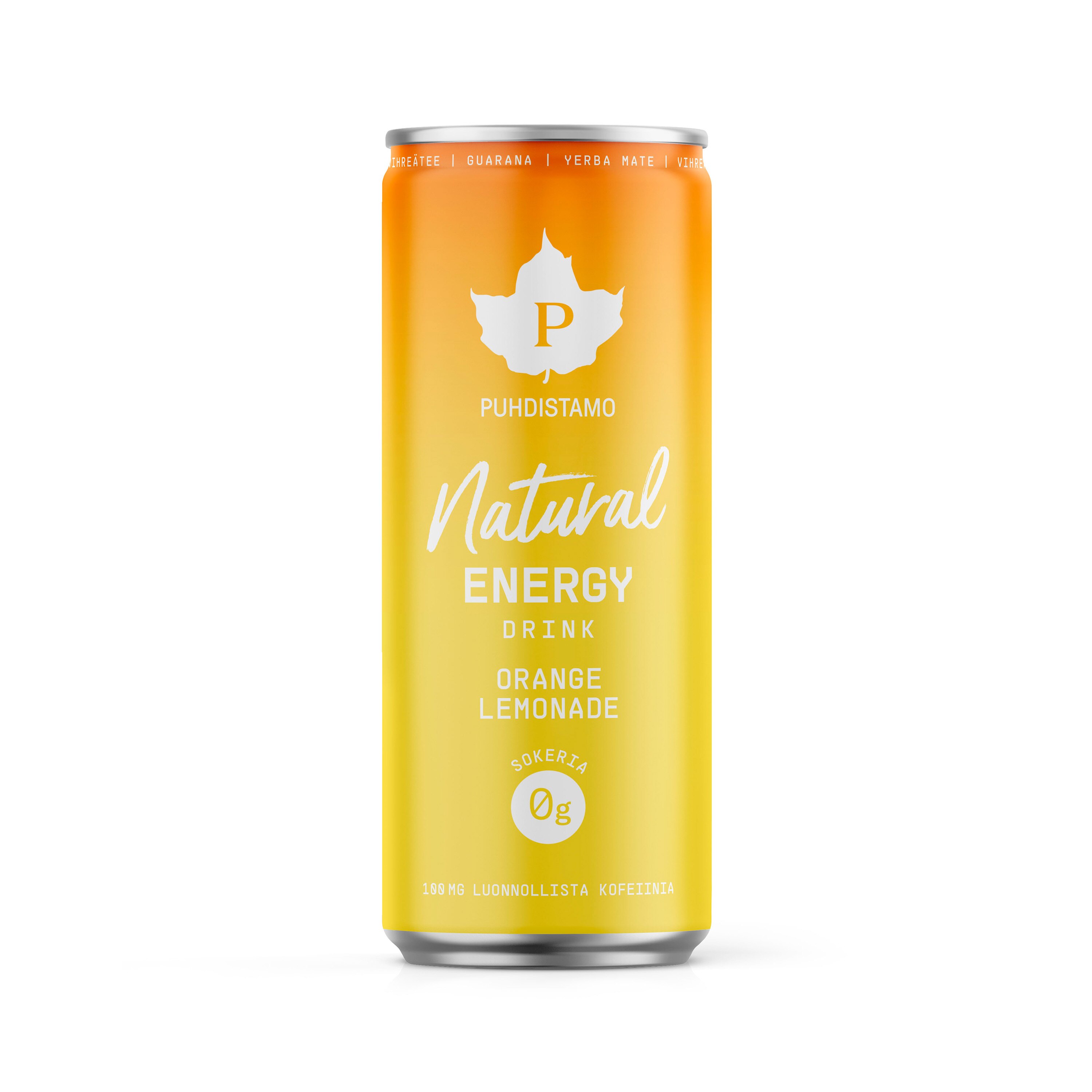 Natural Energy Drink Orange Lemonade