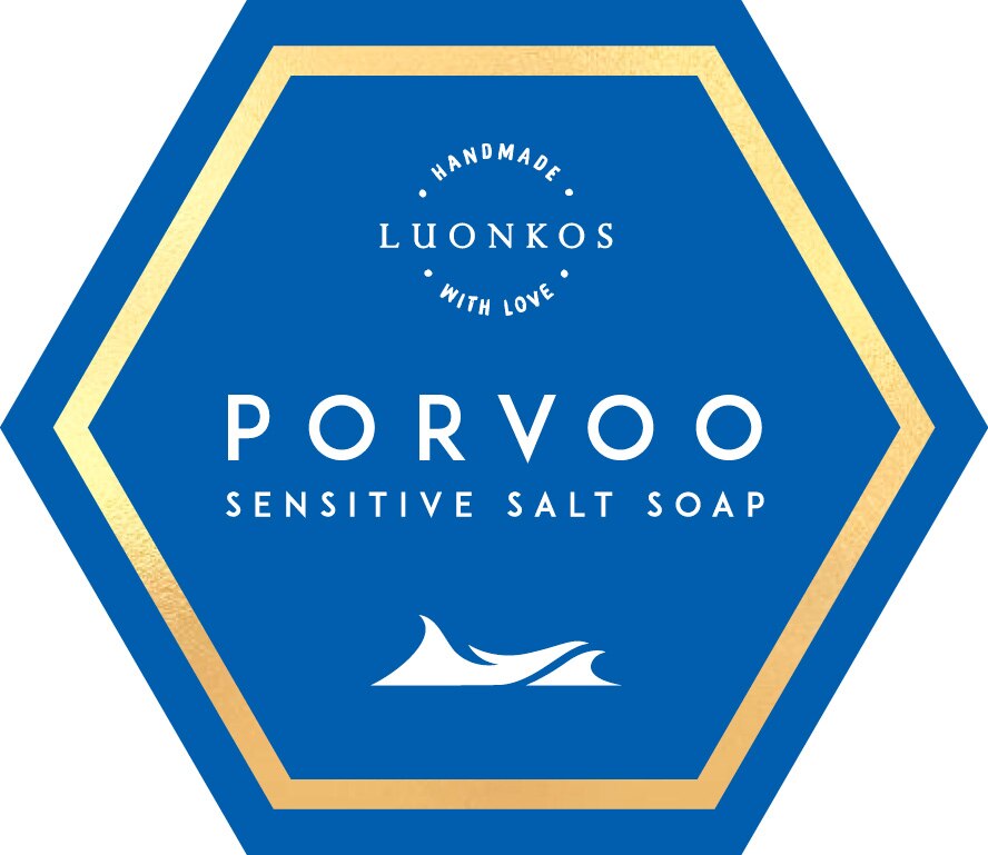 Luonkos Porvoo Sensitive Salt Soap -suolasaippua