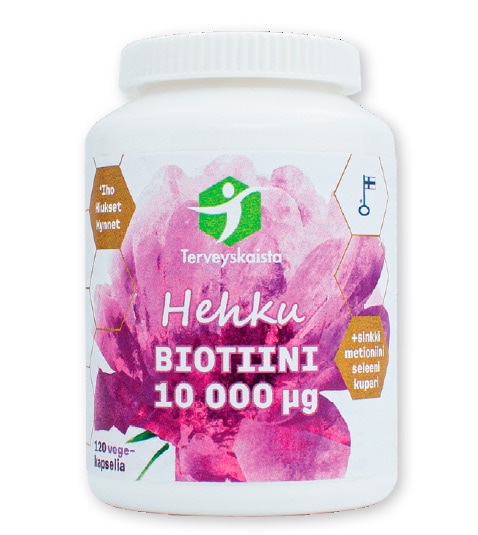 Hehku Biotiini 10 000 µg