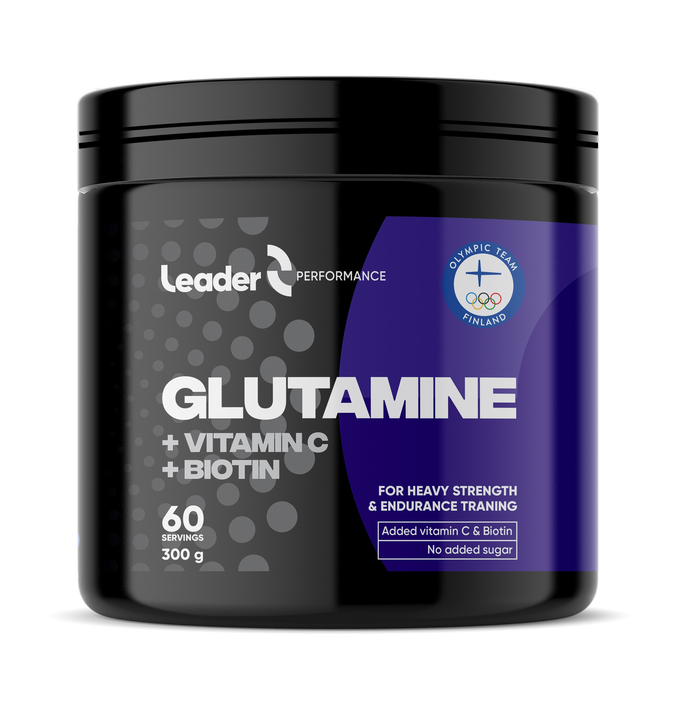 Leader Glutamine + Vitamin C + Biotin juomajauhe