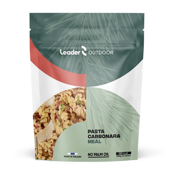 Leader Outdoor retkiruoka Pasta Carbonara