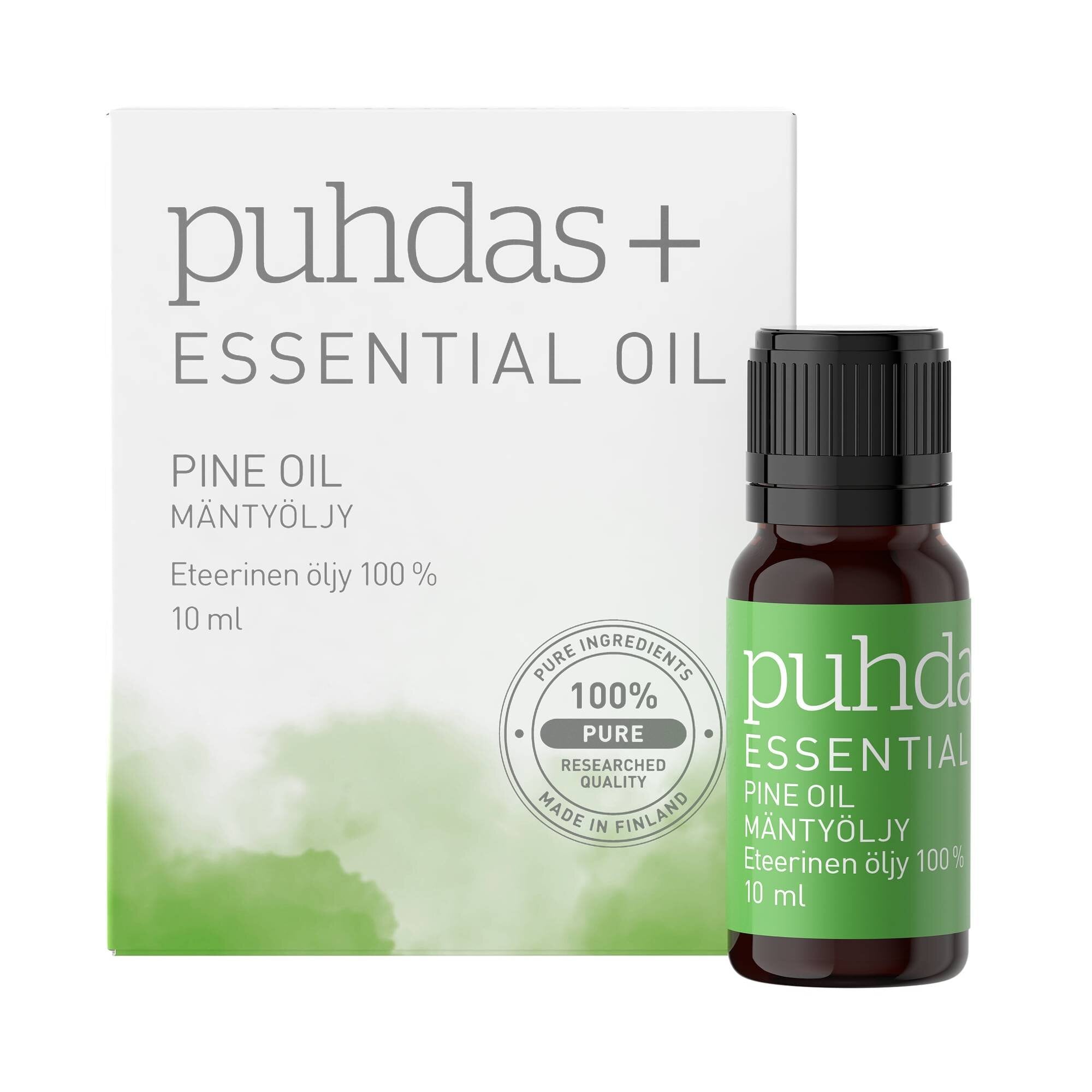 Puhdas+ 100 % Premium essential oil, Pine 10 ml