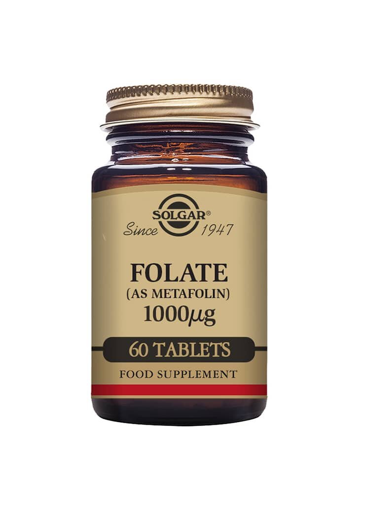 Solgar Folaatti (Metafolin®) 1000 µg