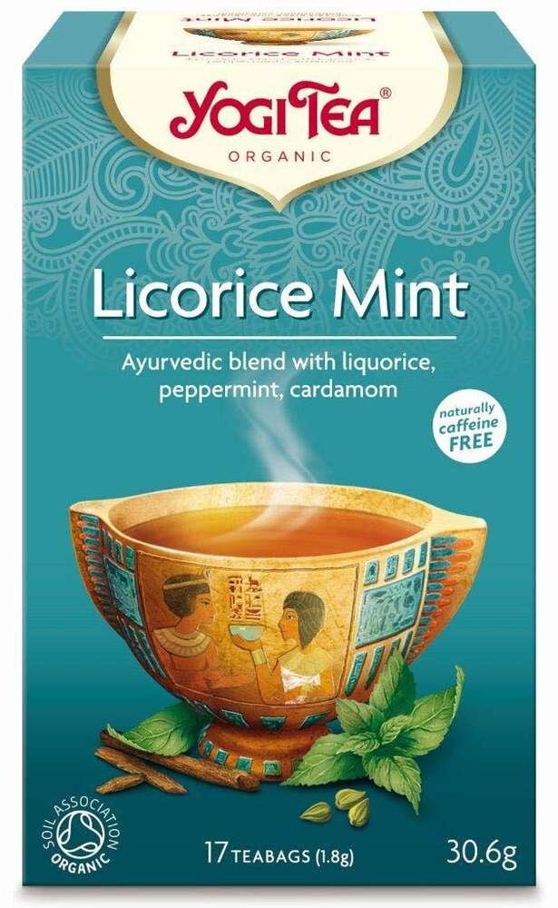 Yogi Tea Licorice Mint tee (L)