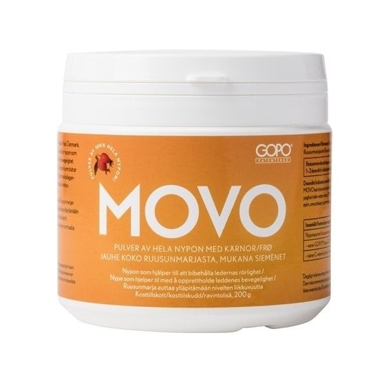MOVO-jauhe 200 g, ruusunmarjajauhe