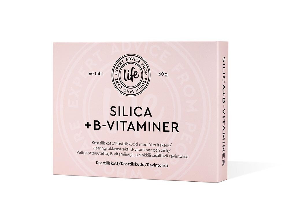 Life Silica + B, Sinkki-Pii-B-vitamiinivalmiste