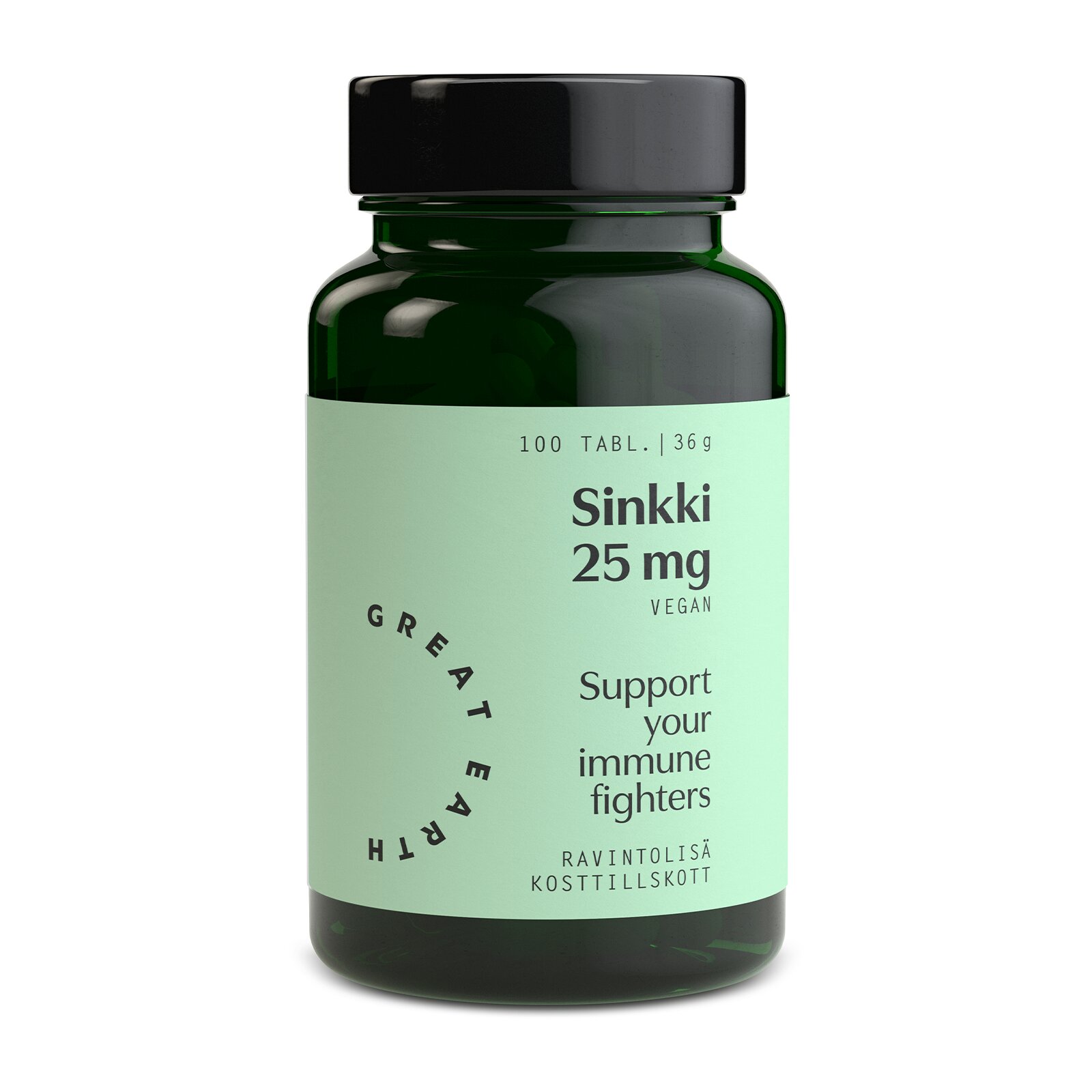 Great Earth Sinkki 25 mg