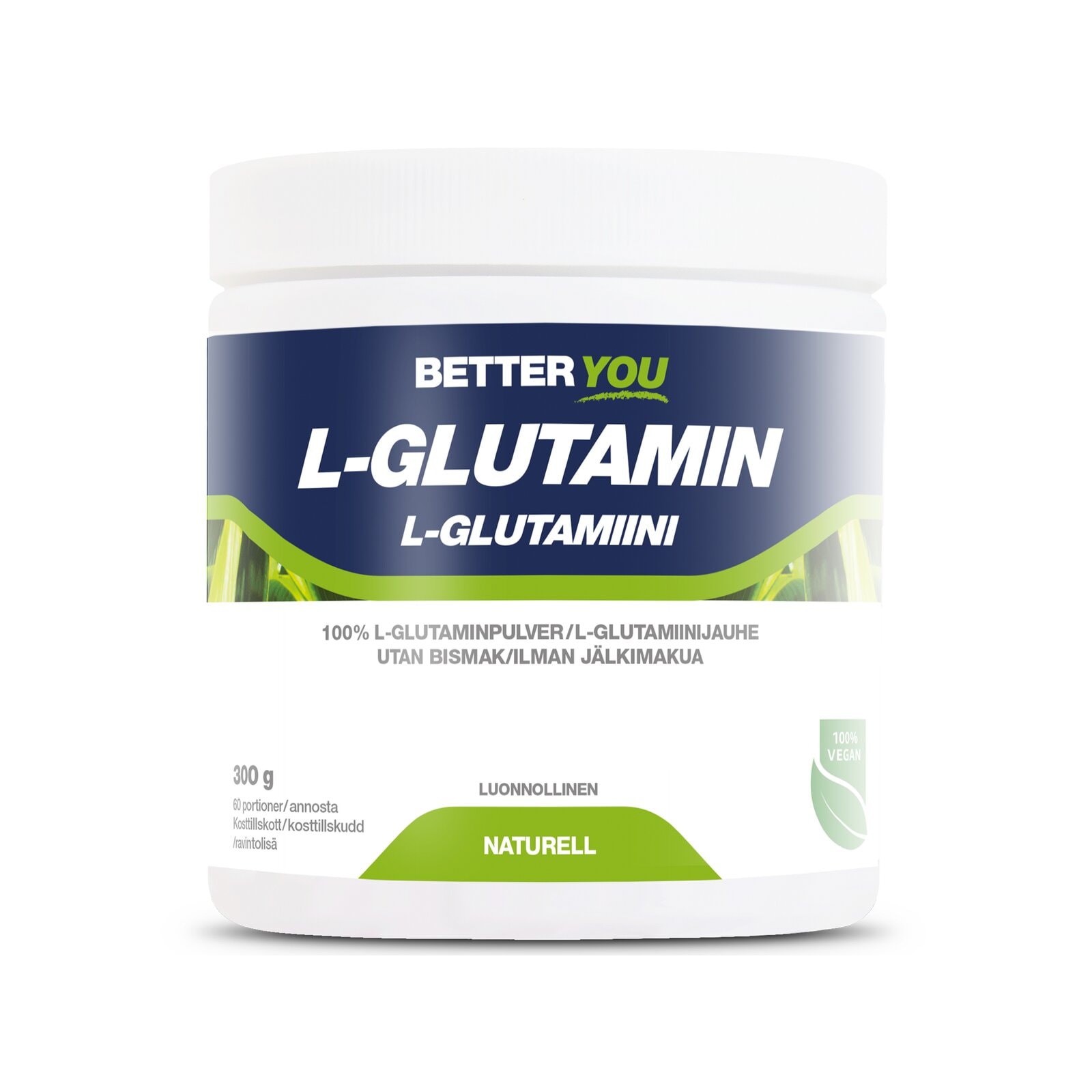 Better You Luonnollinen L-glutamiini - Mauton