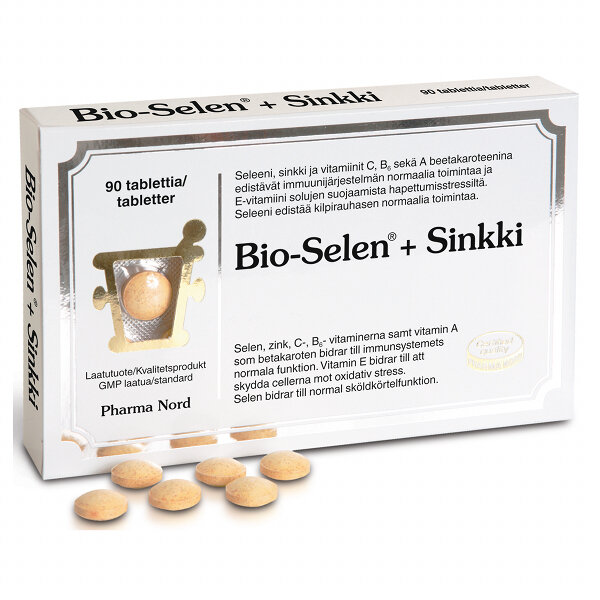Bio-Selen+ Sinkki 90 tab
