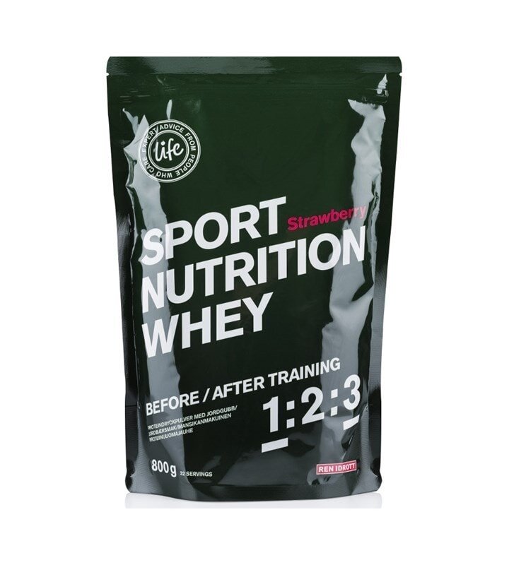 Life Sport Nutrition Whey mansikka