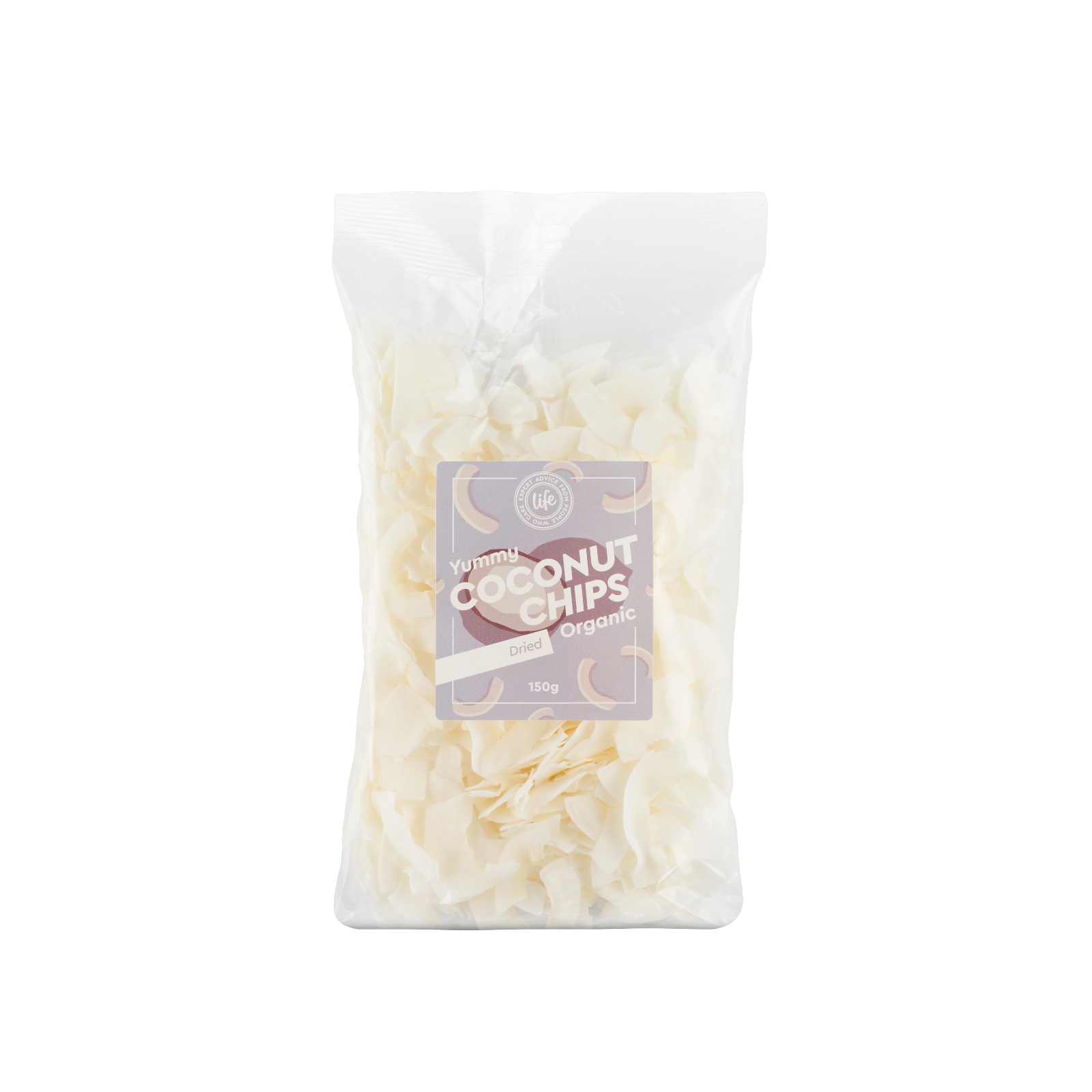 Life Heavenly Coconut Chips kookoslastut, luomu