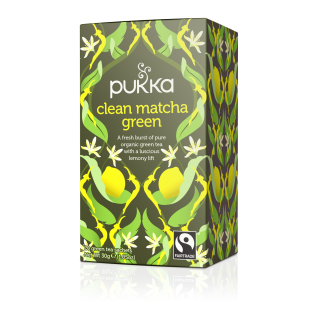 Pukka Clean Matcha Green, luomutee 20 pss