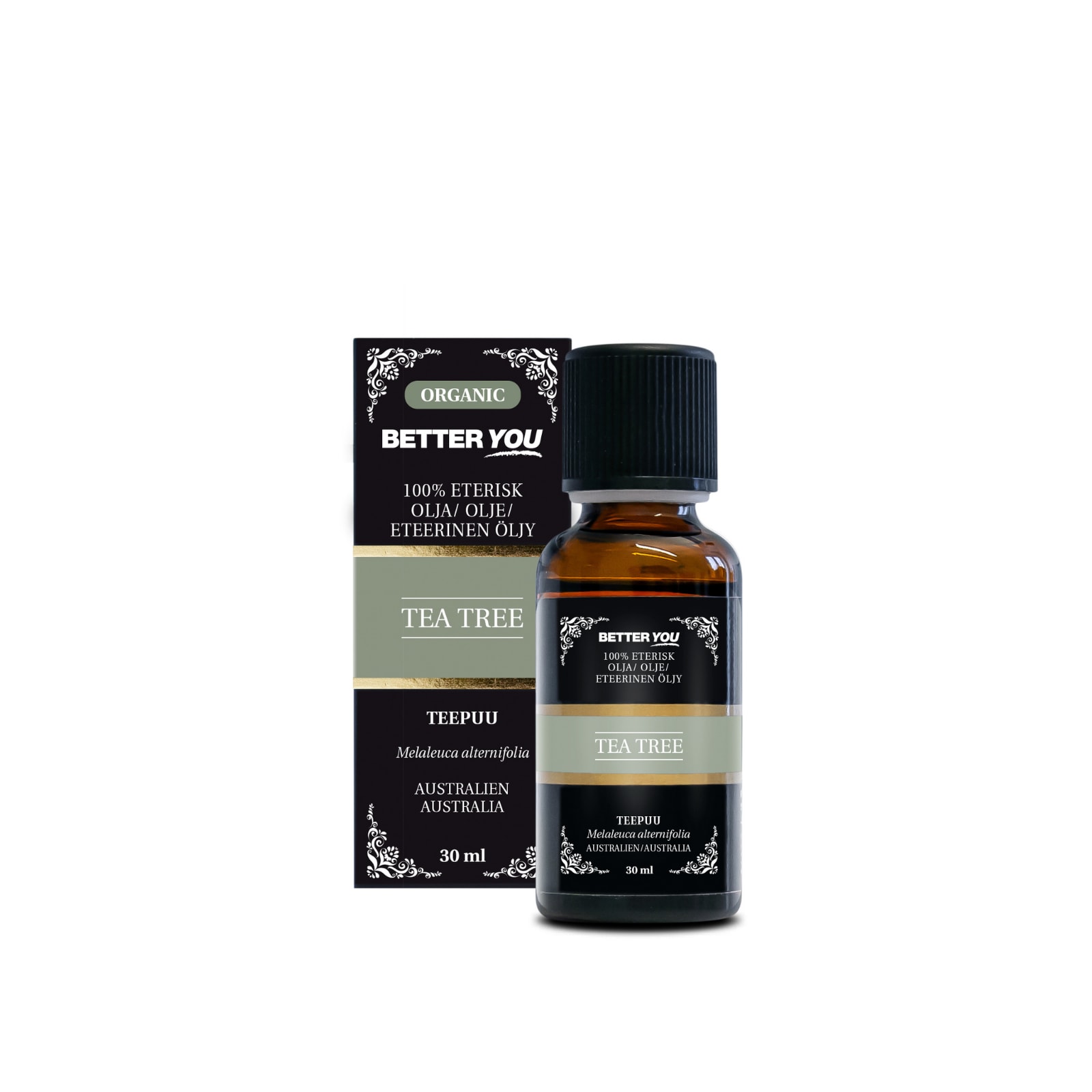 Better You Teepuuöljy EKO Eteerinen - 30 ml