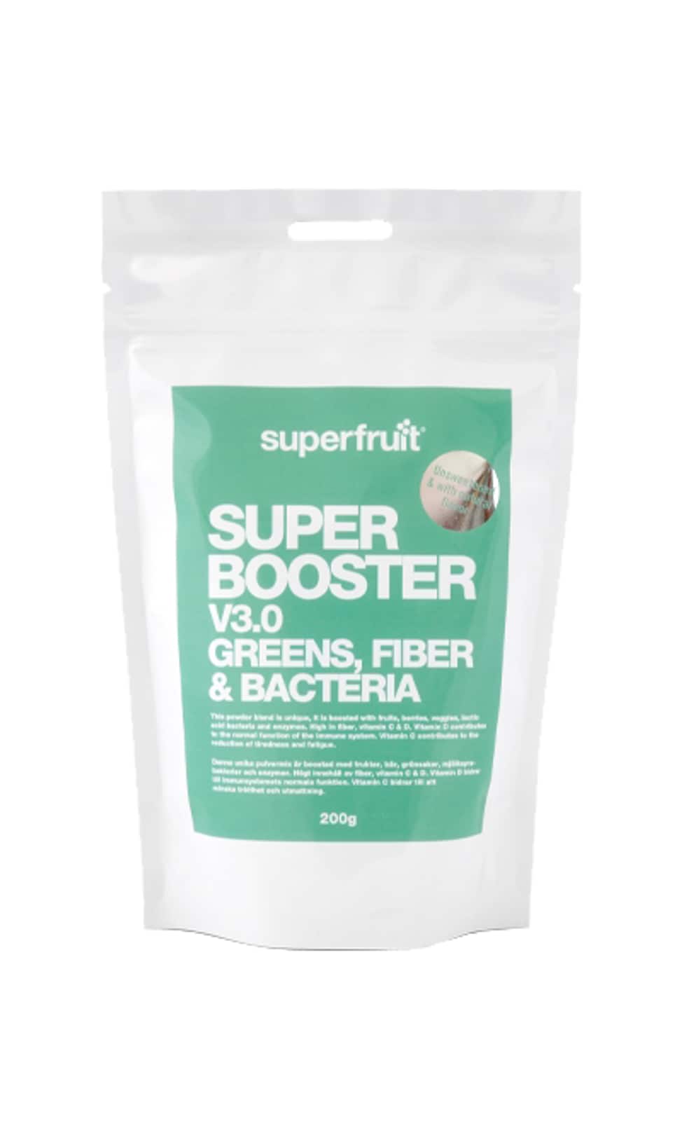 Super Booster V3.0 Greens, Fiber & Bacteria 200g