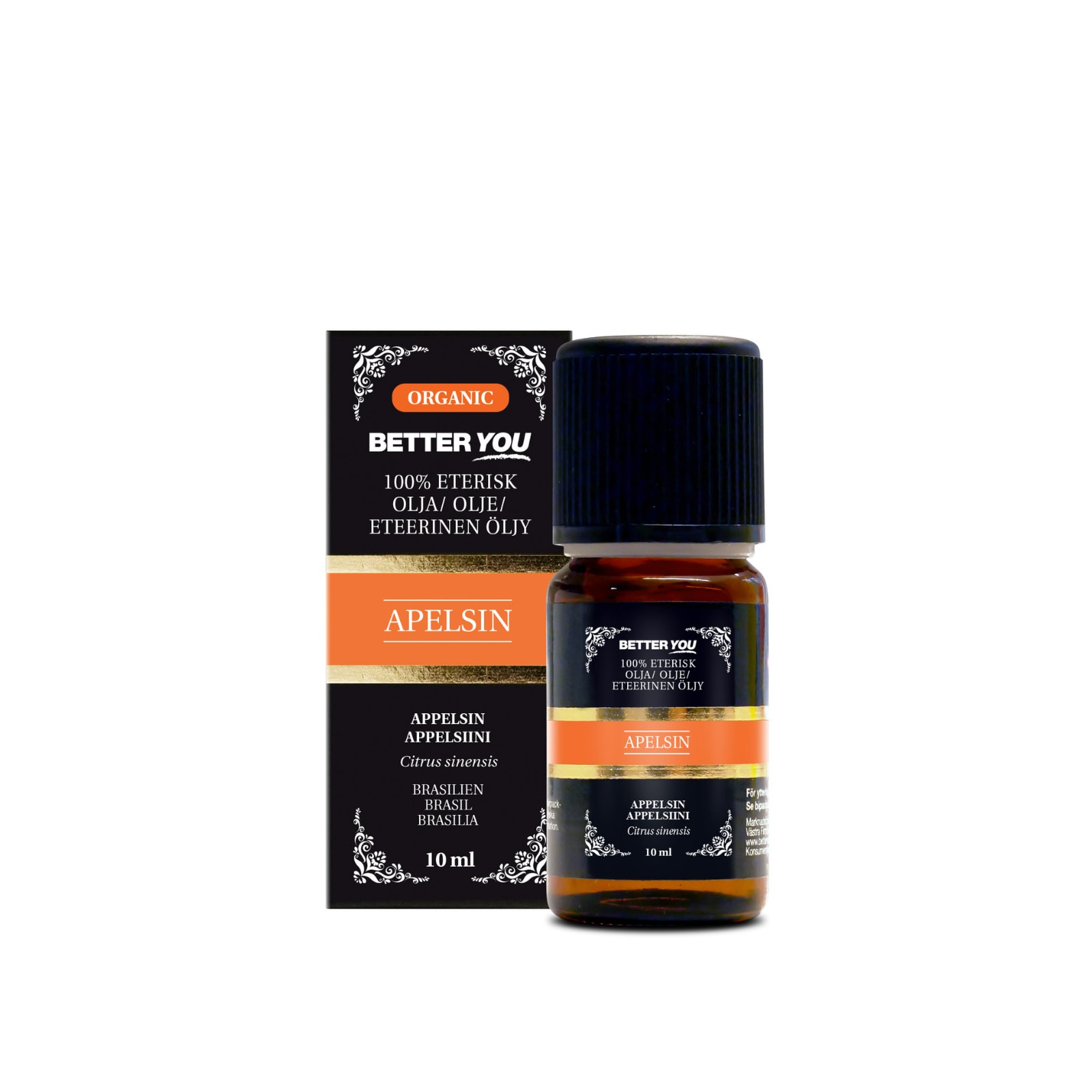 Better You Appelsiiniöljy EKO Eteerinen - 10 ml