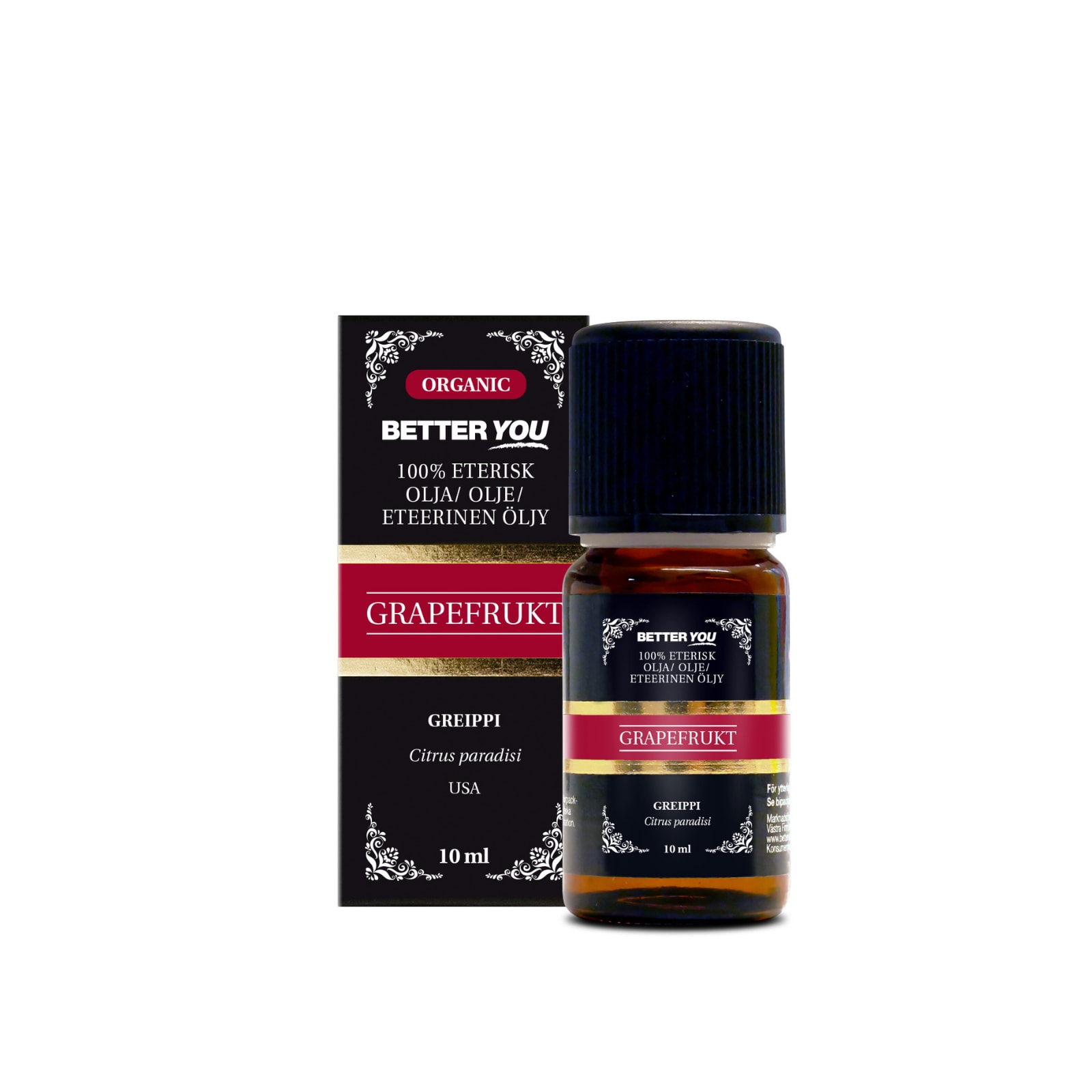 Better You Greippiöljy EKO Eteerinen - 10 ml