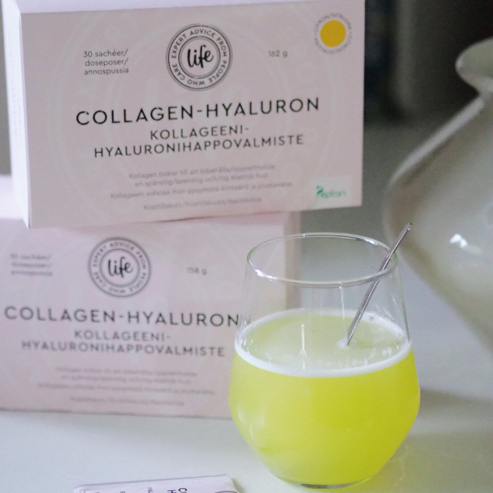 Life Kollageeni-hyaluronihappovalmiste, Sitruuna