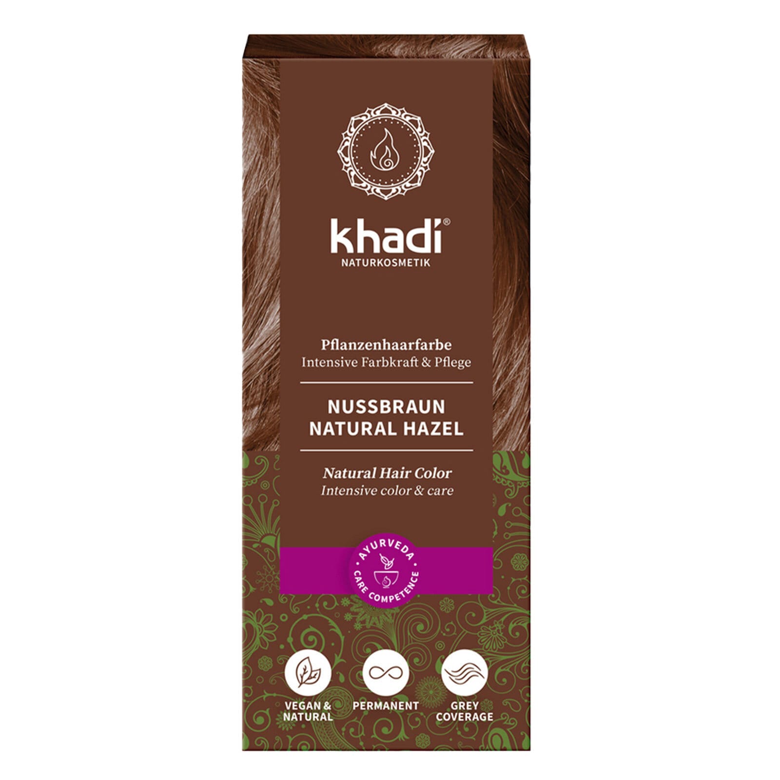Khadi Hiusväri Natural Hazel