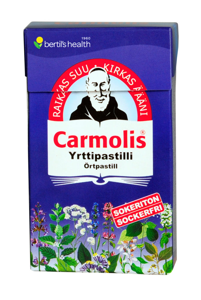 Carmolis yrttipastilli sokeriton