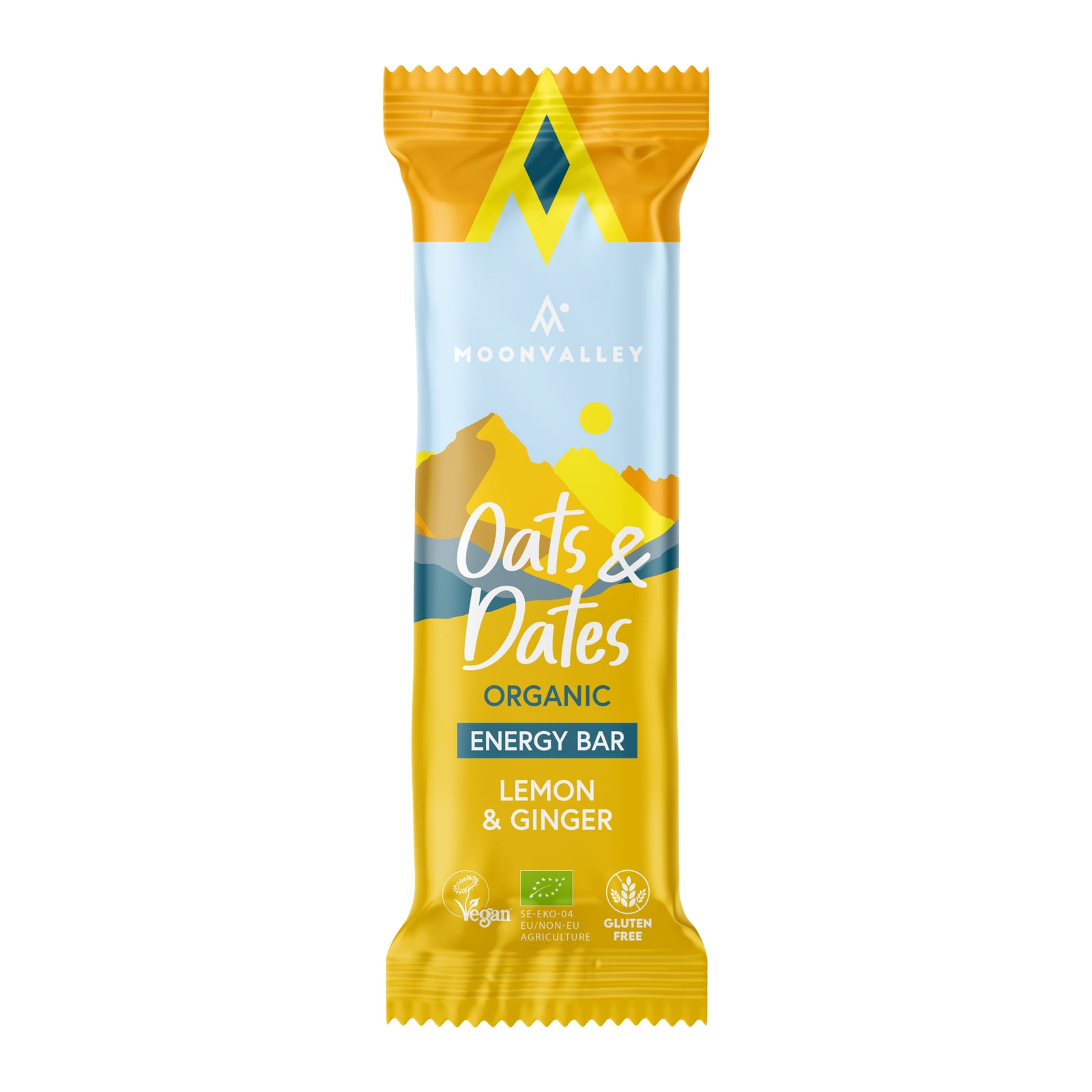 Moonvalley Oats & Dates Energiapatukka Lemon & Ginger