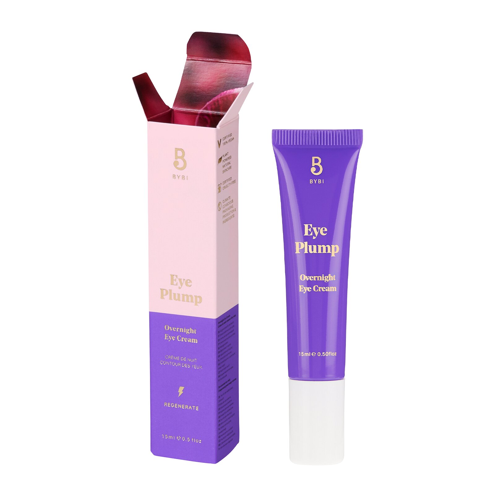 BYBI Eye Plump Overnight Eye Cream silmänympärysvoide