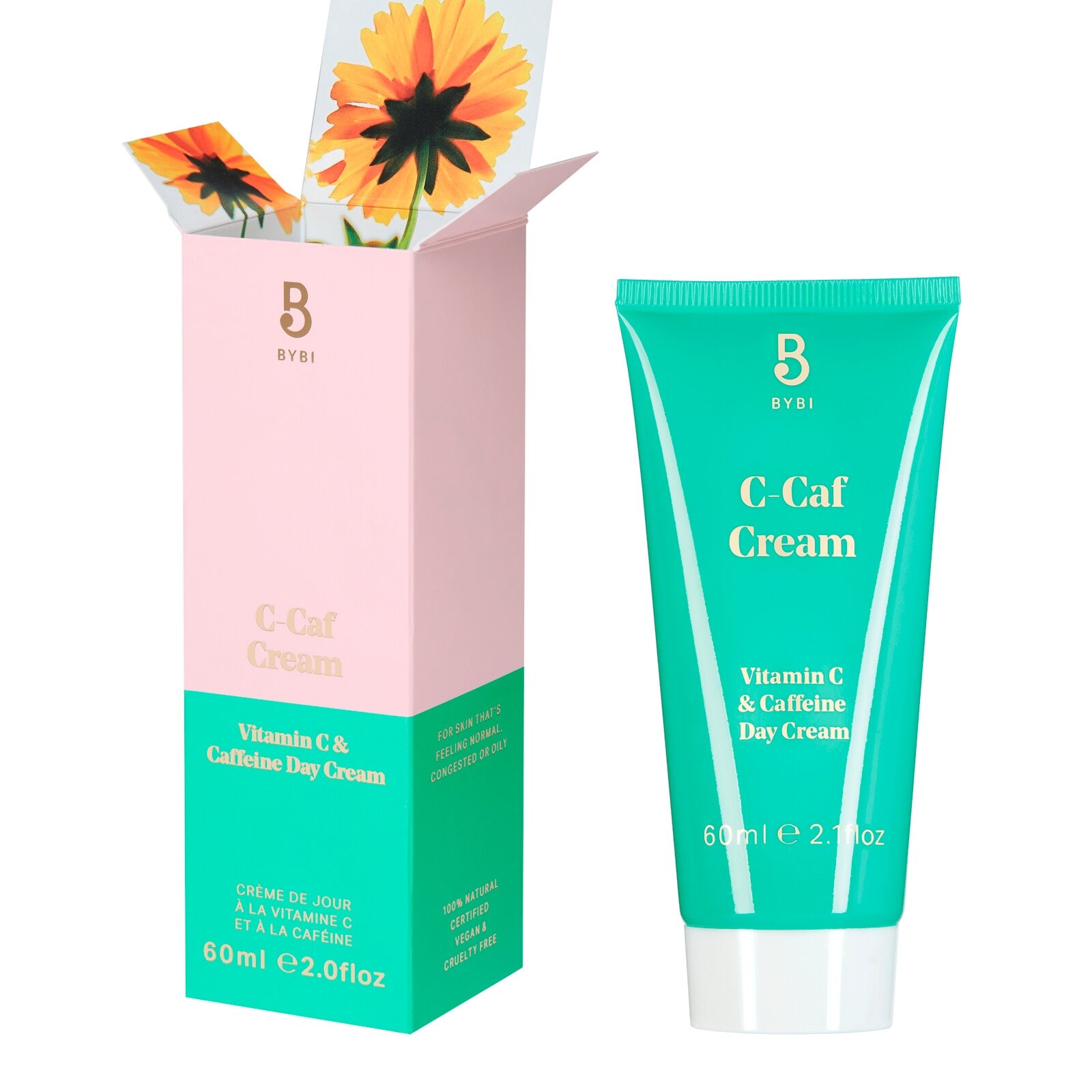 BYBI C-Caf Cream Kirkastava Kasvovoide