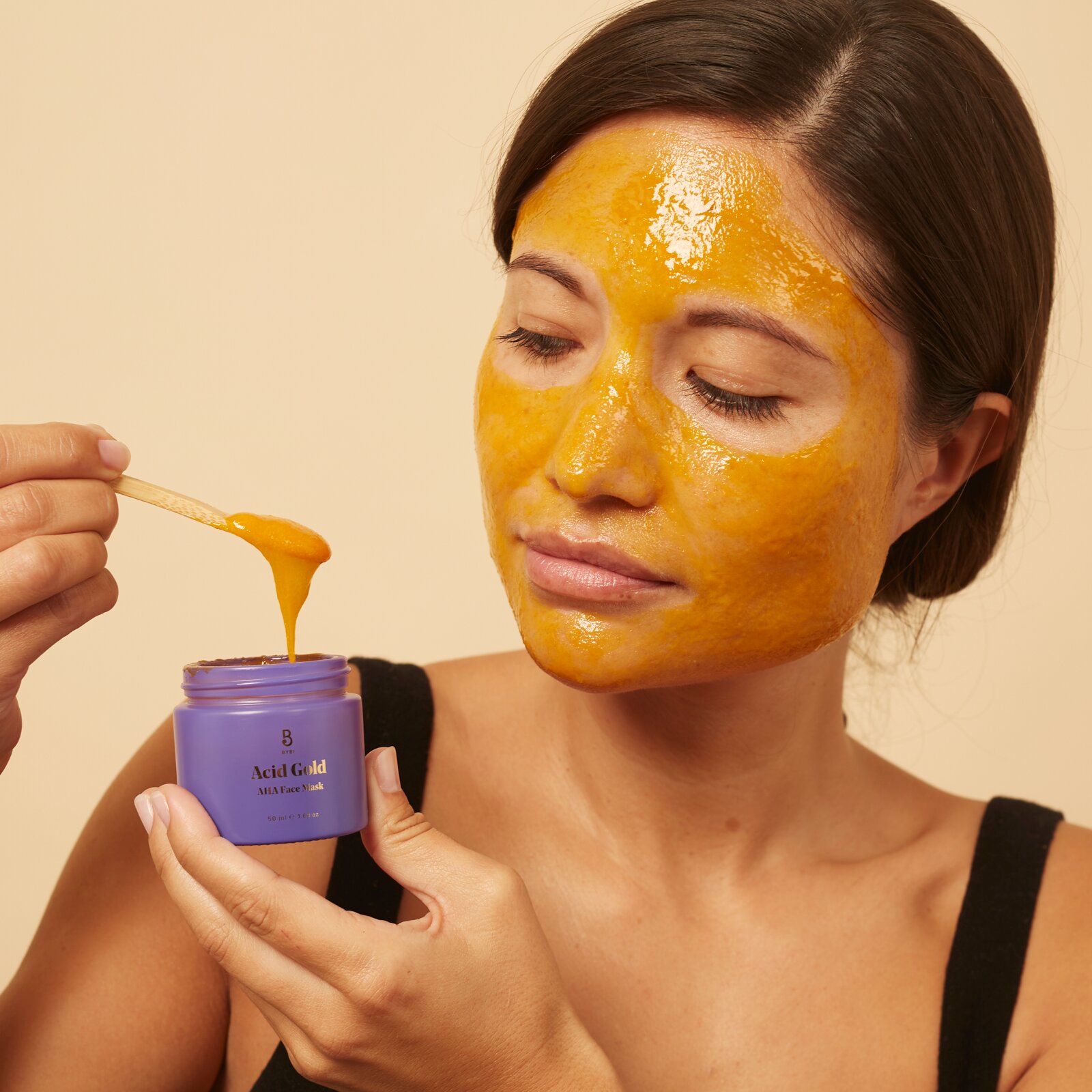 BYBI Acid Gold Aha Face Mask kasvonaamio