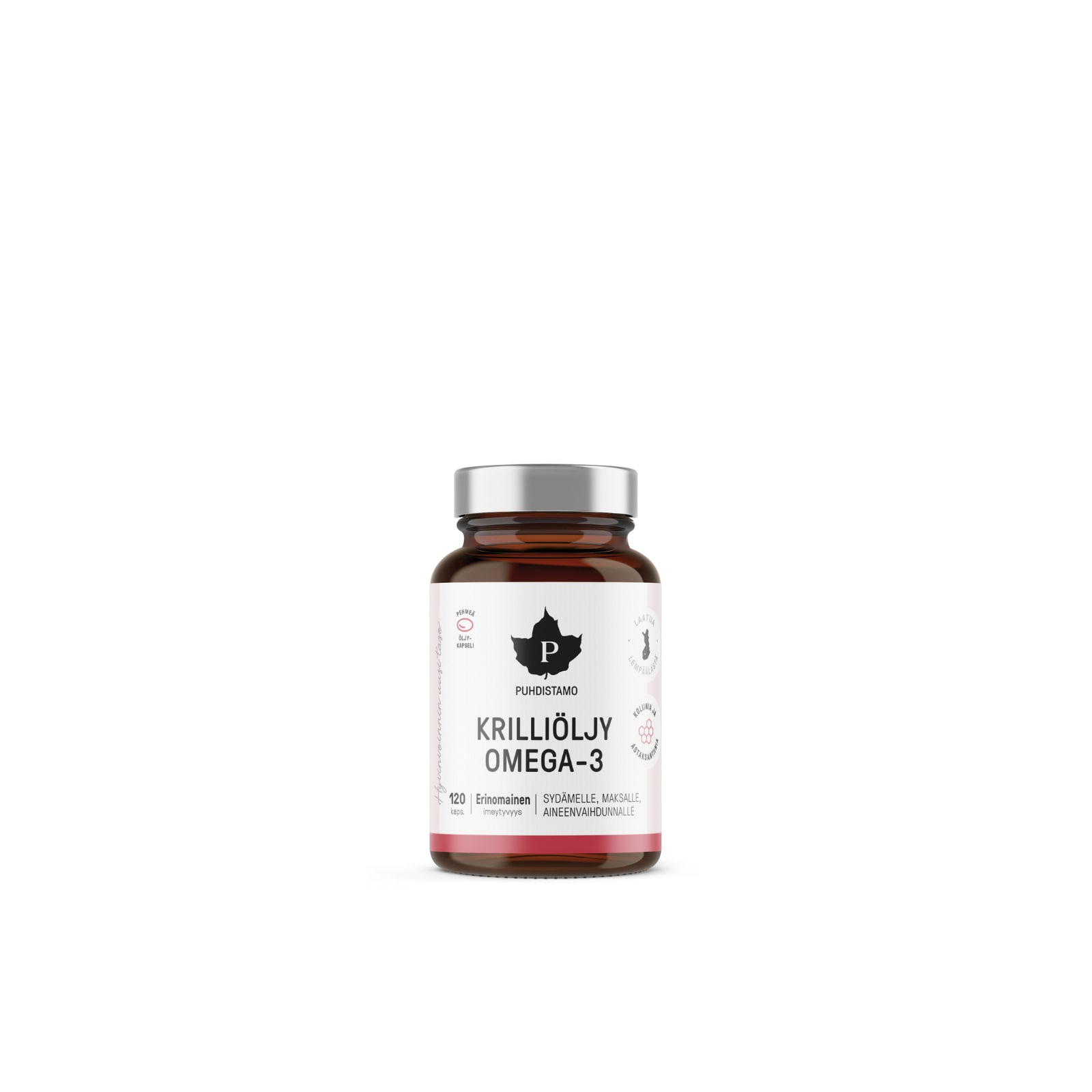 Puhdistamo Krilliöljy Omega-3 120 kap